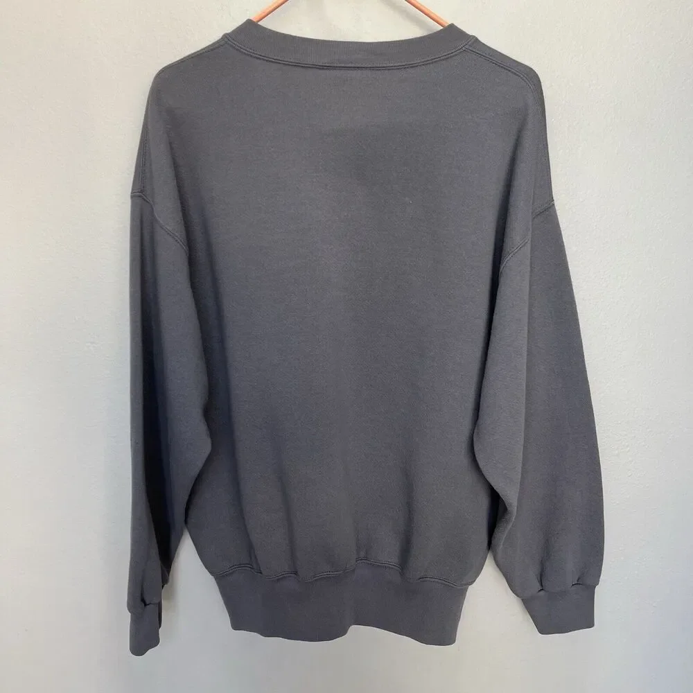 Vintage USA Olympic Sweatshirt Men’s Large Gray Sweater